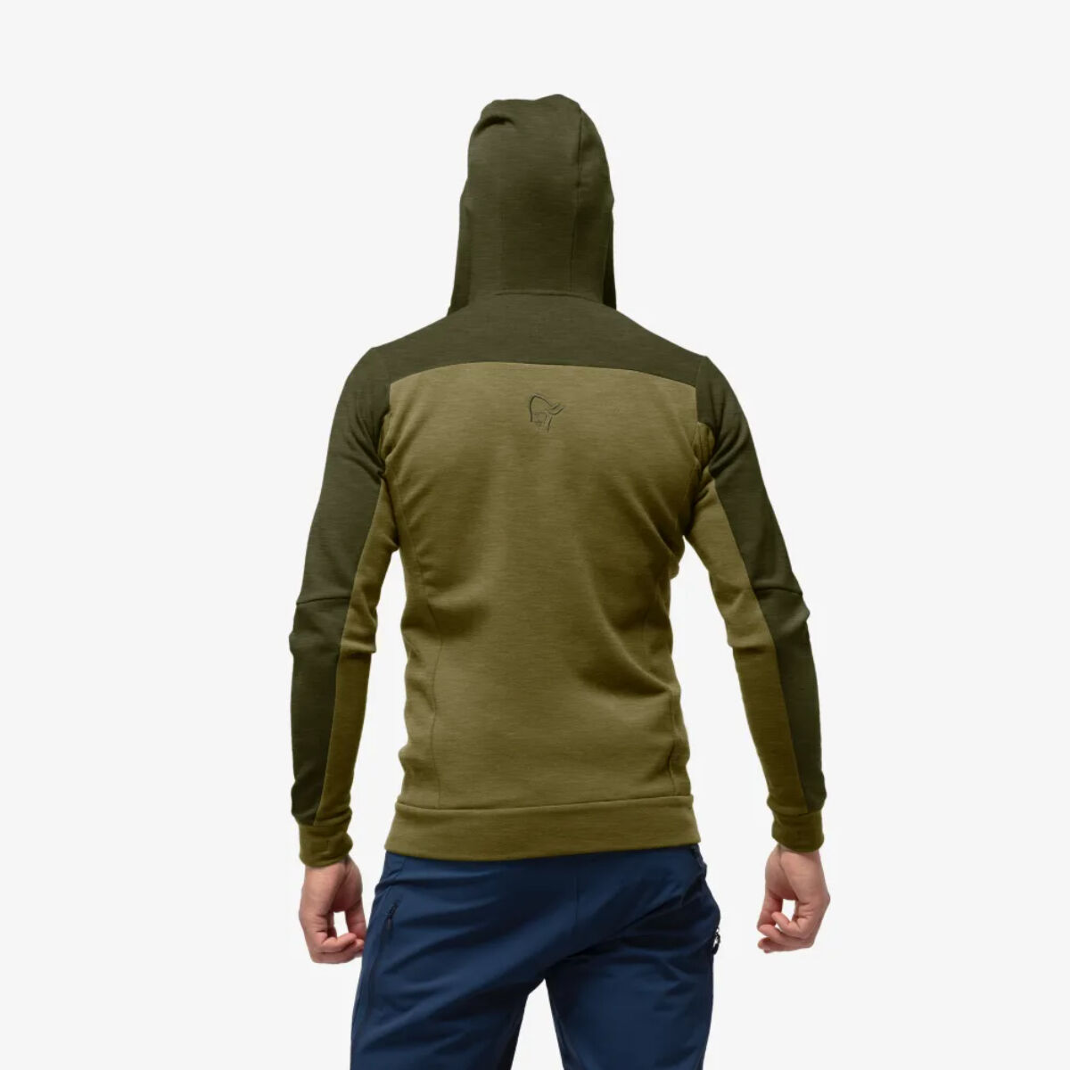 Norrona Falketind Warmwool2 Stretch Zip Hood Jacket Mens | Christy